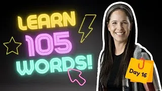 LEARN 105 ENGLISH VOCABULARY WORDS | DAY 16