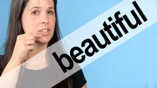 How to Pronounce BEAUTIFUL -- American English