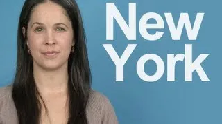 How to Pronounce NEW YORK - American English Pronunciation