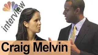 CRAIG MELVIN -- Interview a Broadcaster! -- American English Pronunciation