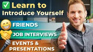 How to Have the Perfect Self Introduction in English | FREE TRAINING