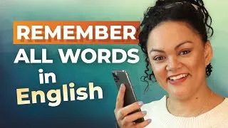 Forget Words in English? Do This and Remember 1000+ Words