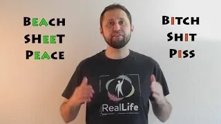 Funny Pronunciation Lesson: Bitch vs Beach, Shit vs Sheet