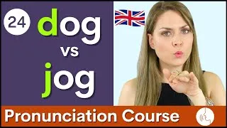 Practice Your English Pronunciation /d/ vs j /dʒ/  Sounds | Course #24