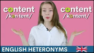 Learn the English Heteronym CONTENT with Pronunciation and Practice Sentences