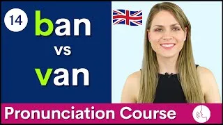 Practice Your English Pronunciation /b/ vs /v/ Sounds | Course #14