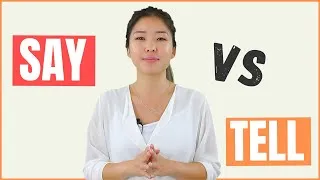SAY vs TELL Difference and Meaning with Example English Sentences