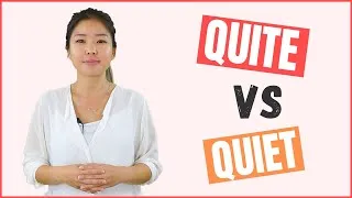 QUITE vs QUIET Meaning, Pronunciation, and Difference | Learn with Example English Sentences