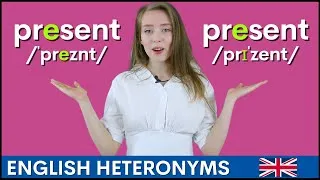 Learn the English Heteronym PRESENT with Pronunciation and Practice Sentences