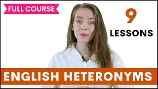 9 Common Heteronyms | Master English Vocabulary & Pronunciation