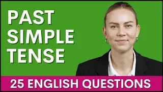 25 Past Simple Tense Questions | Learn English Grammar