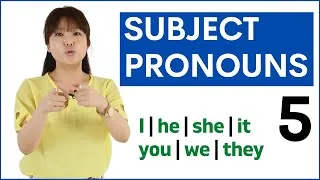 Learn Subject Pronouns | Basic English Grammar Course