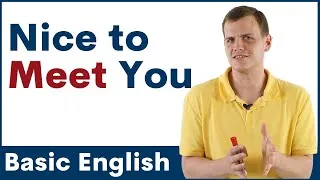 Nice to MEET You | Nice to SEE you | Learn Basic English Speaking Expressions
