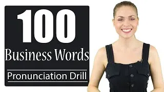 100 Business Words | Learn English Pronunciation and Practice Phonics