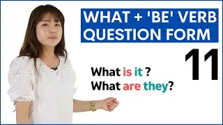 What + 'be' Verb English Questions | Basic English Grammar Course