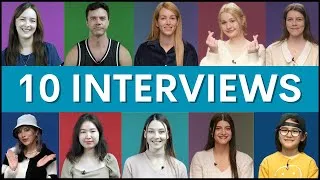 10 Interviews Learn English Questions and Answers