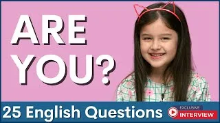 25 Present Simple Tense Questions with ARIA | Learn English Grammar Interview