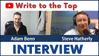 engVid Adam Benn from Write to the Top Interview | Speak English Fluently with Steve Hatherly