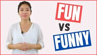 FUN vs FUNNY Difference, Meaning, Example Sentences | Learn English Vocabulary