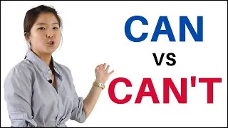 How to Pronounce CAN and CAN'T in English | Learn Pronunciation with Esther
