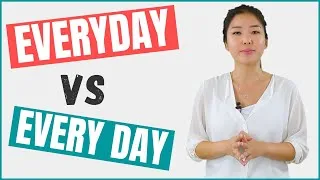 EVERY DAY vs EVERYDAY What is the Difference? Learn English Vocabulary