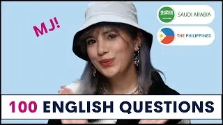 100 Questions with cute MJ from SAUDI ARABIA | Awesome English Interview