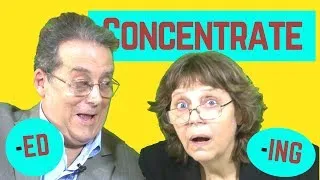 Concentrate - Concentrated - Concentrating - What's the difference?