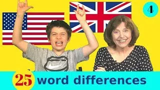 25 British and American word differences