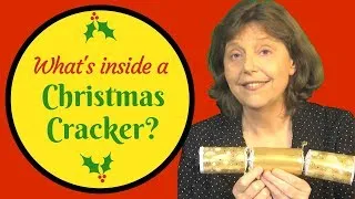 What's inside a Christmas cracker? Let's see!