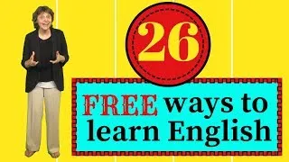 26 ways to learn English for free