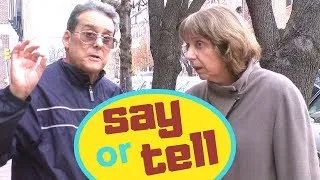 Say or Tell? Learn English with Simple English Videos