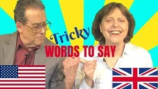 More words that are hard to say in British and American English