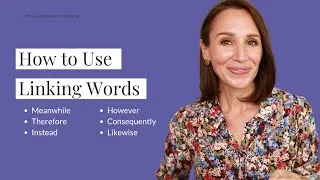 Linking Words in English | However, Instead, Therefore