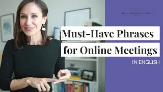 Must-Have English Phrases for Online Meetings | Business Vocabulary