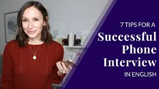 Phone Interview in English [7 Tips for Success]