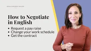 How to Successfully Negotiate in English | 4 Tips + 20 Essential Phrases