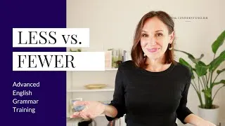 Less vs  Fewer in English [Advanced English Grammar]