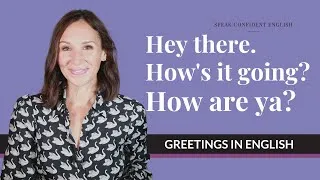 Other Ways to Say Hello in English | Informal and Professional