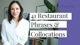 41 Common Restaurant Phrases & Collocations | Advanced English Vocabulary