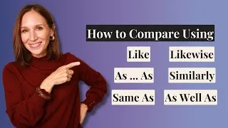 How to Compare in English | 6 Linking Words with Examples