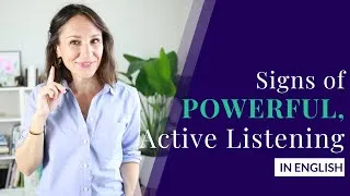 Powerful Listening Skills | How English Speakers Show They're Listening (And How You Can Too)