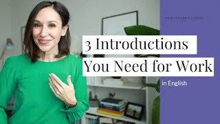 Introductions for Work in English (Including an example for your first day at work)