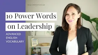 10 English Power Words | The Language of Leadership
