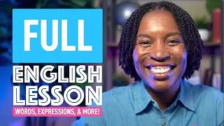 FULL ENGLISH LESSON - ENGLISH WORDS AND EXPRESSIONS YOU MUST KNOW ABOUT PRODUCTIVITY