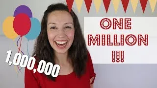 One Million Subscribers!!!! + Free GIVEAWAY