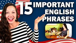 15 Important *Real* English Vocabulary Phrases