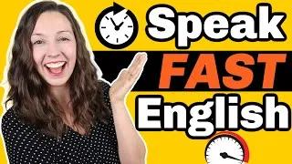 Speak FAST English Conversations [Advanced Speaking Practice]