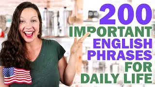 200 Important English Expressions: English vocabulary lesson