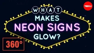 What makes neon signs glow? A 360° animation - Michael Lipman