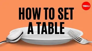 How to set the table - Anna Post